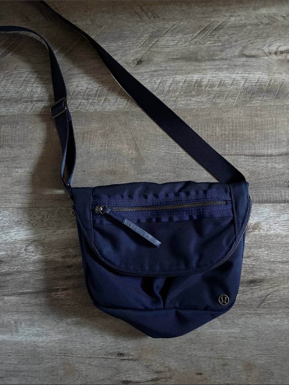 lululemon athletica Navy Crossbody Messenger Bag